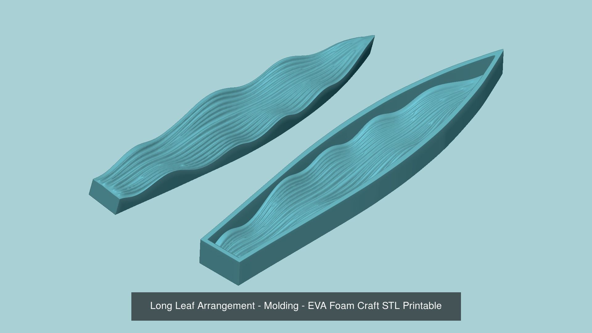 40 EVA Moldings Super Pack - Molding Arrangement Craft 3D Model Collection_1