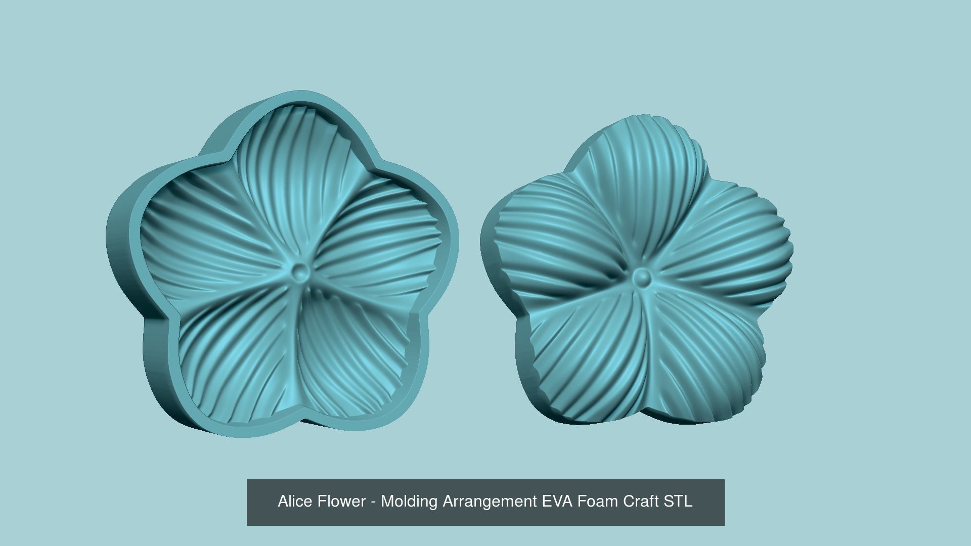 40 EVA Moldings Super Pack - Molding Arrangement Craft 3D Model Collection_7