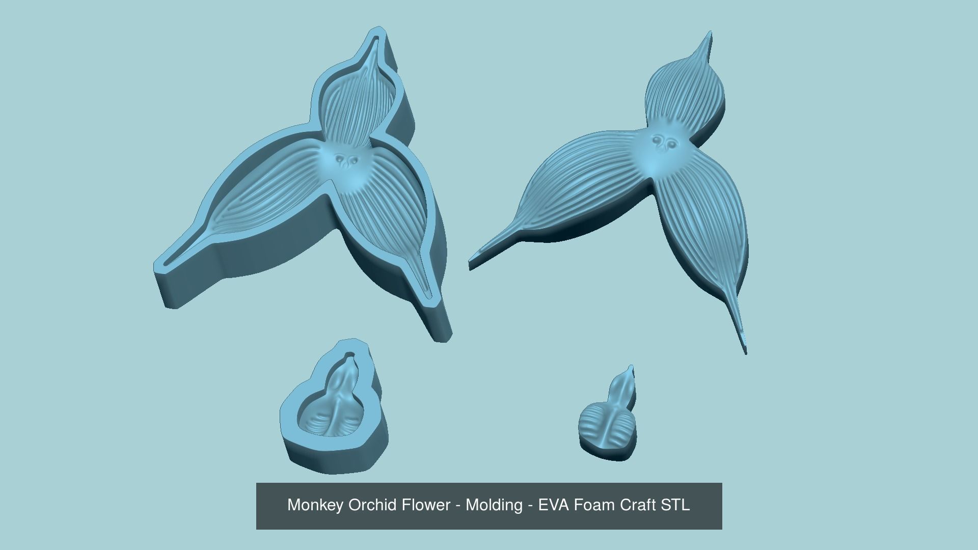 40 EVA Moldings Super Pack - Molding Arrangement Craft 3D Model Collection_4