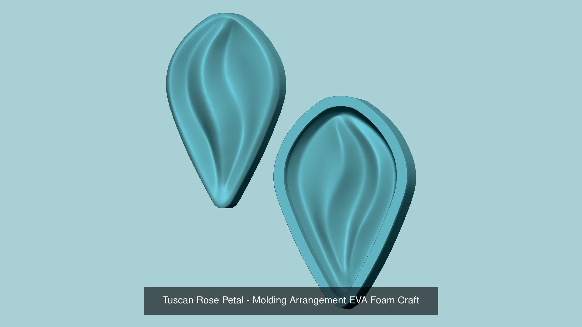 40 EVA Moldings Super Pack - Molding Arrangement Craft 3D Model Collection_28