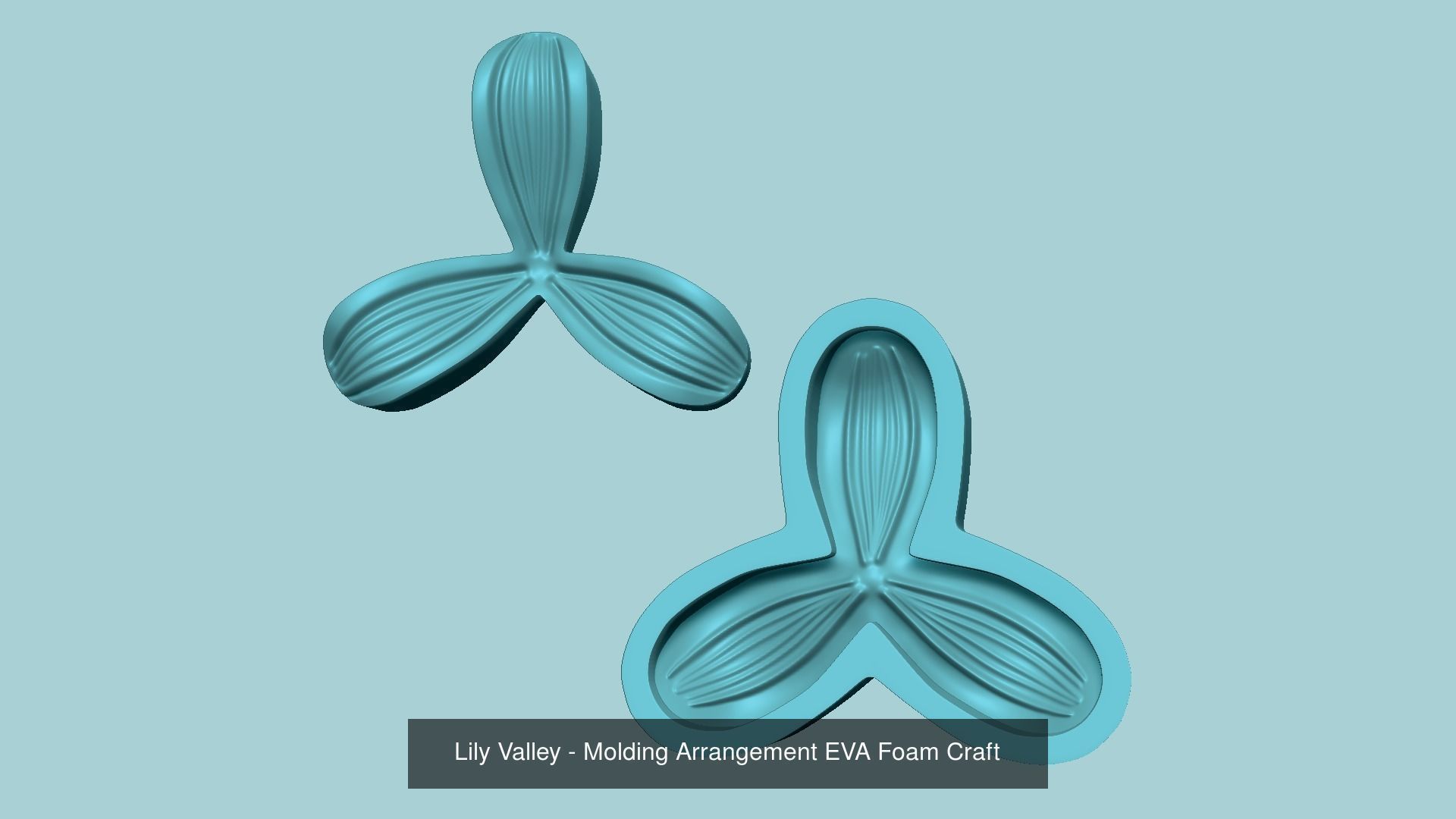 40 EVA Moldings Super Pack - Molding Arrangement Craft 3D Model Collection_20