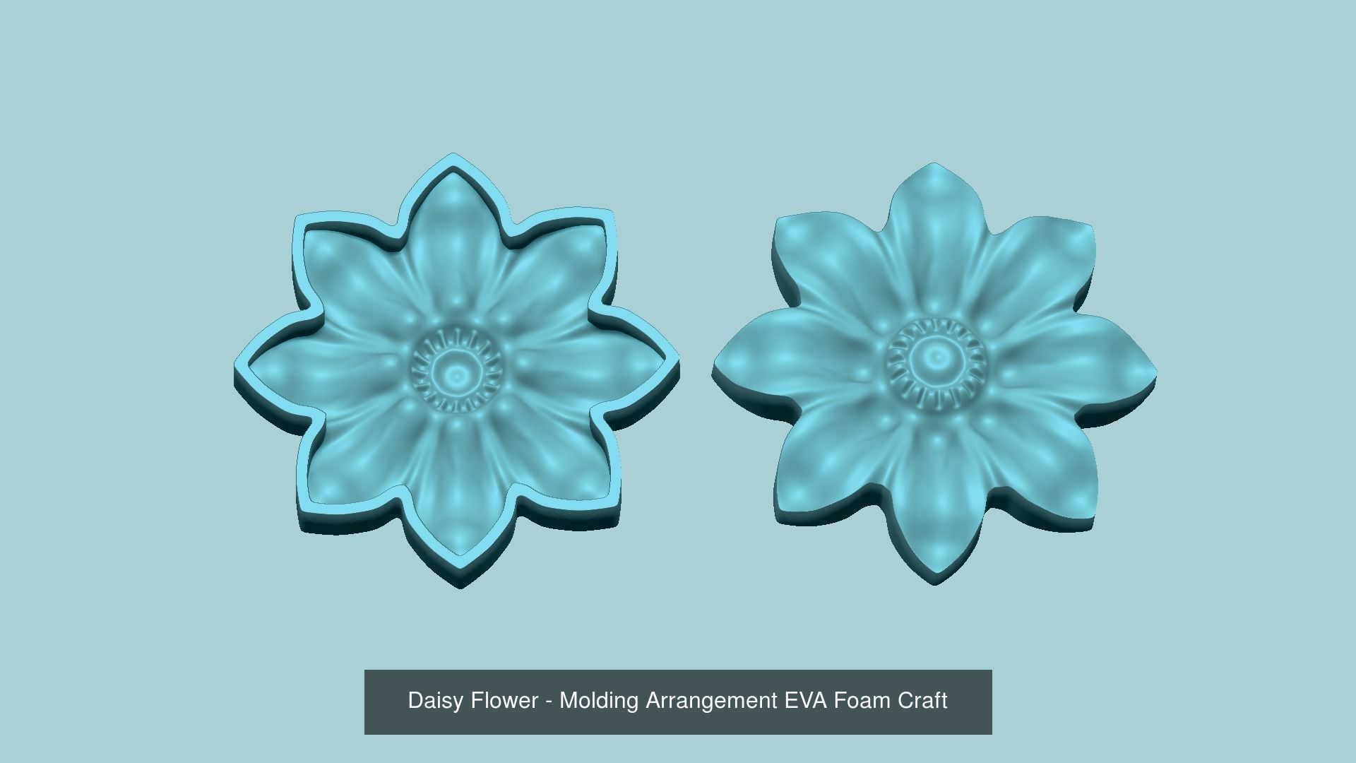 40 EVA Moldings Super Pack - Molding Arrangement Craft 3D Model Collection_6