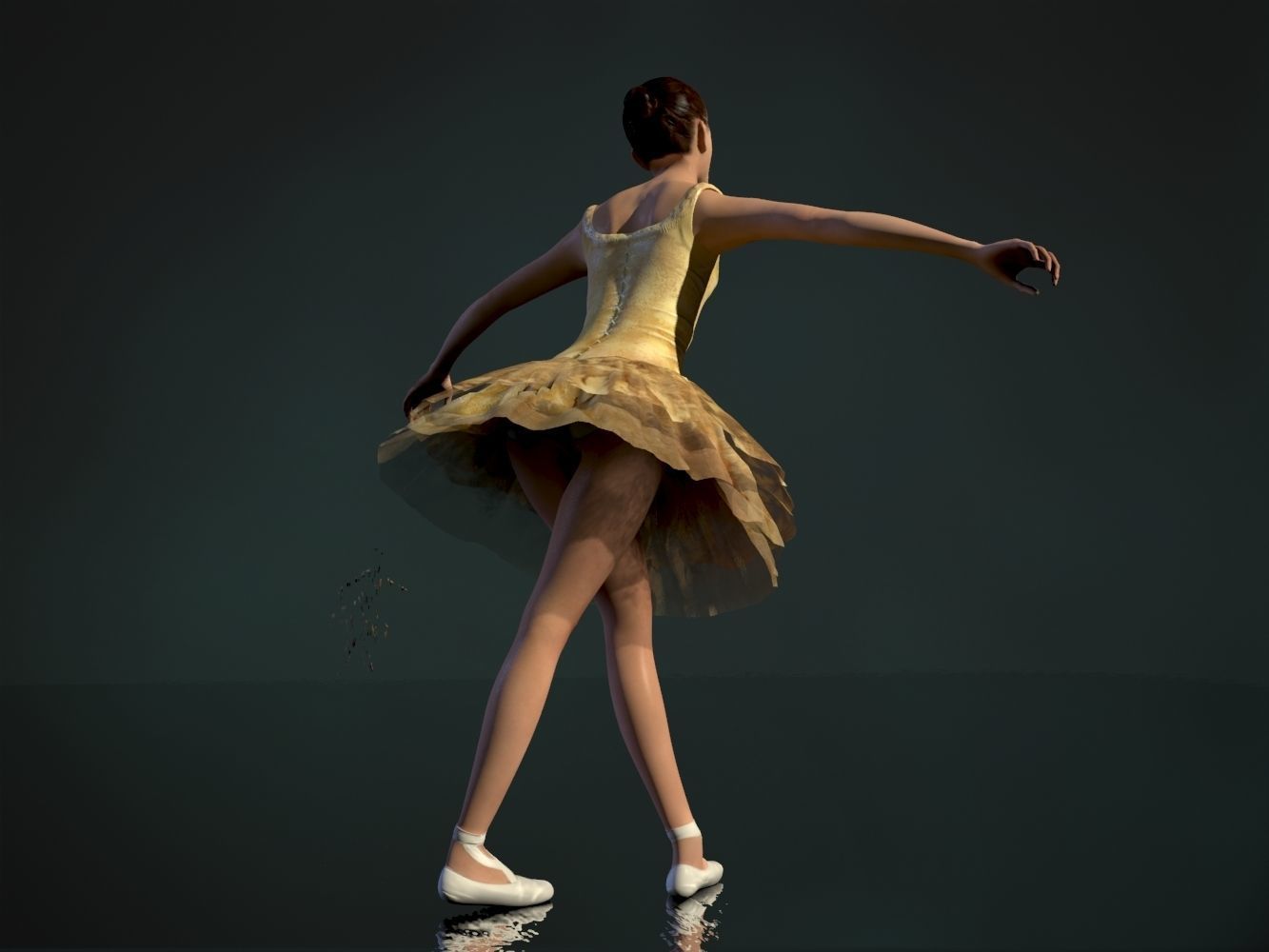 Sugarplum Fairy Low-poly 3D model_15