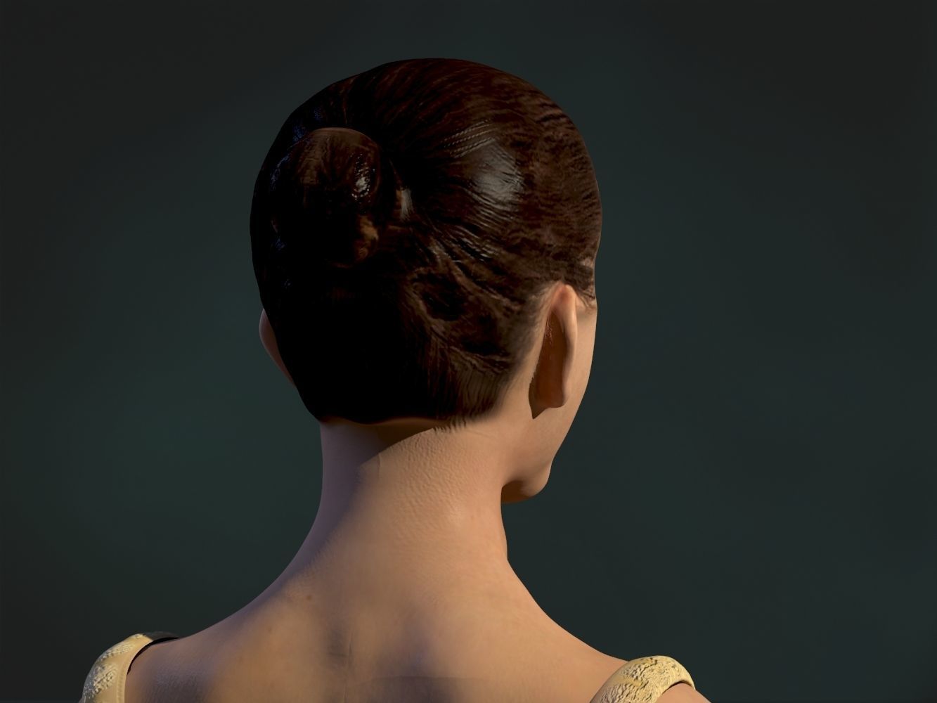 Sugarplum Fairy Low-poly 3D model_10