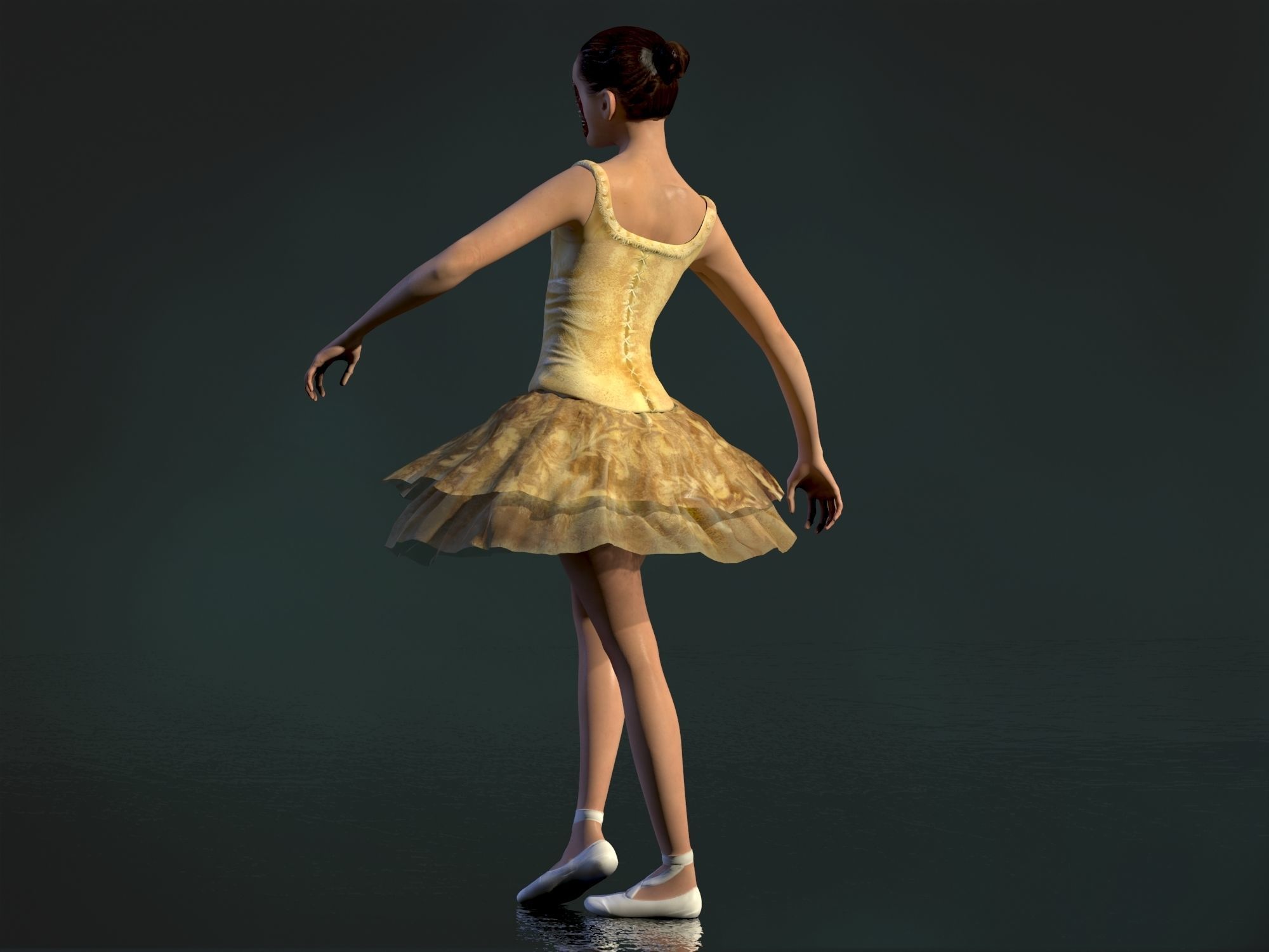 Sugarplum Fairy Low-poly 3D model_18