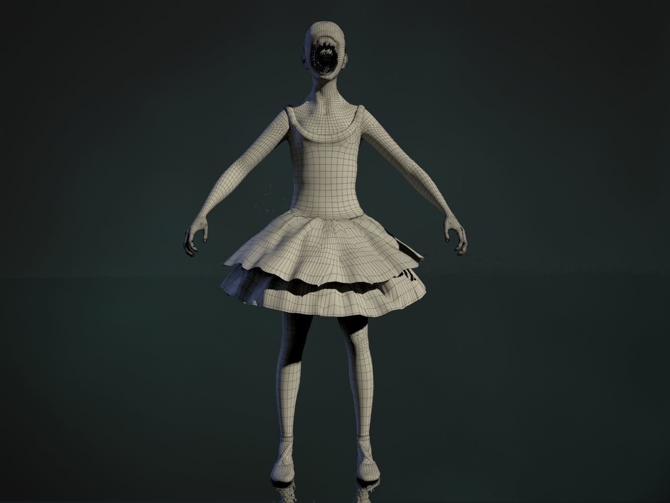 Sugarplum Fairy Low-poly 3D model_22