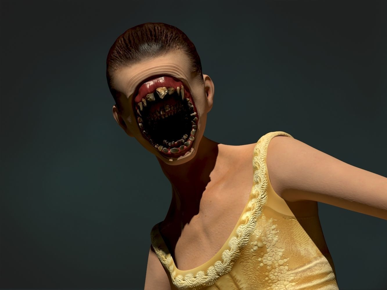 Sugarplum Fairy Low-poly 3D model_4