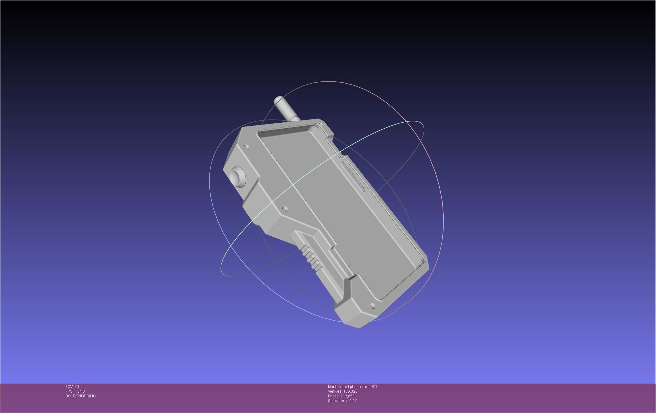 Metal Gear Solid V IDroid Phone Cover Version 3D print model_13