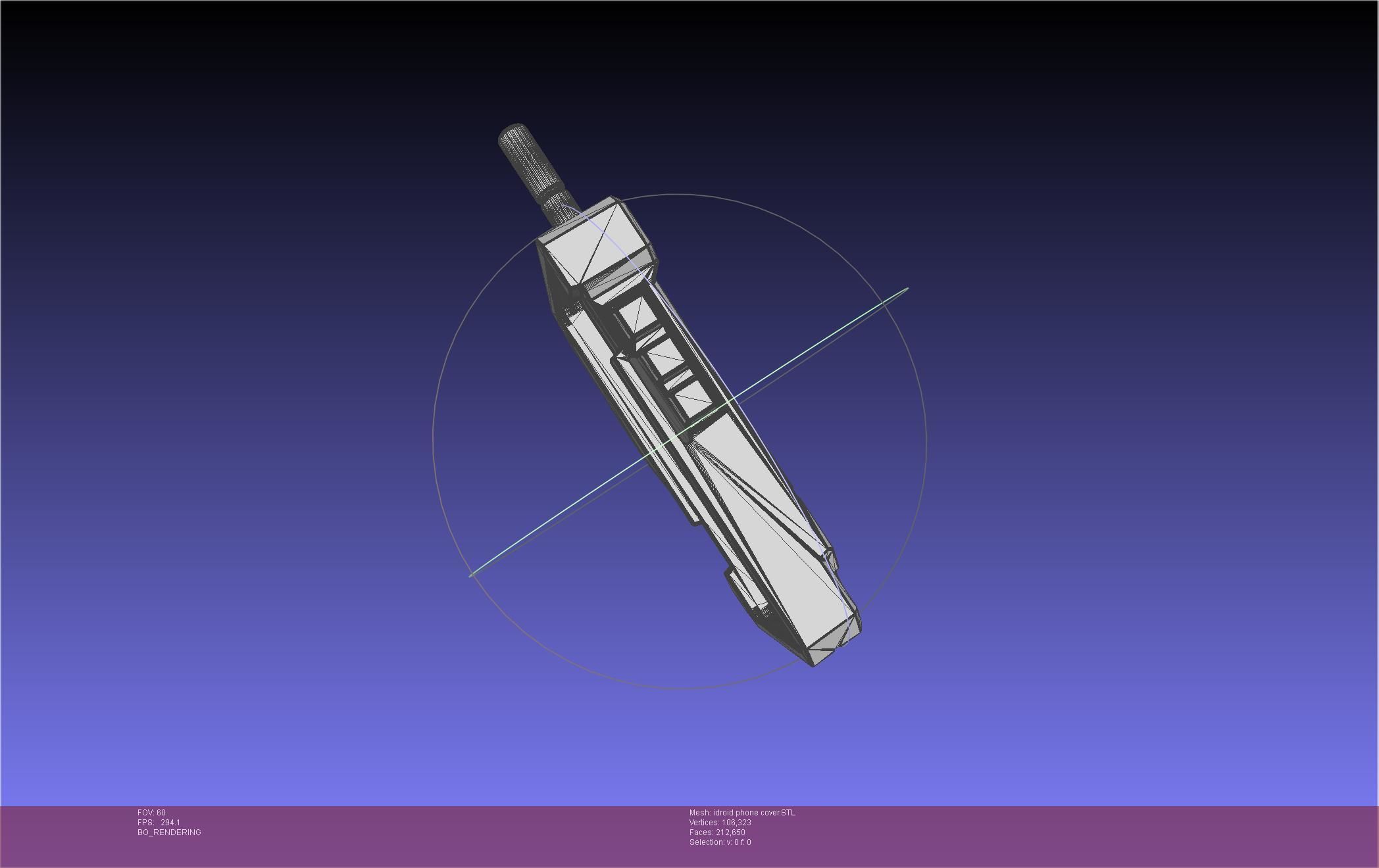 Metal Gear Solid V IDroid Phone Cover Version 3D print model_35