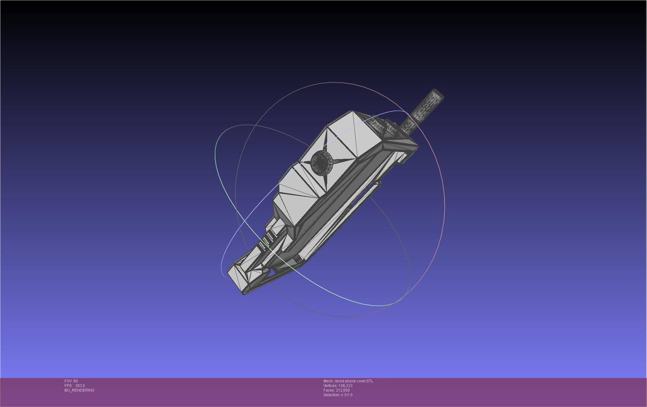 Metal Gear Solid V IDroid Phone Cover Version 3D print model_38
