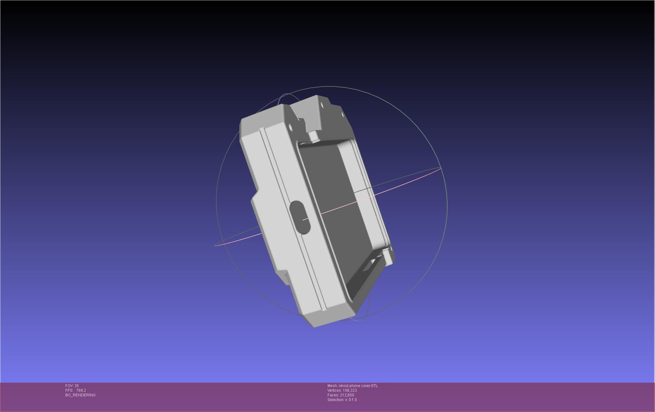 Metal Gear Solid V IDroid Phone Cover Version 3D print model_61