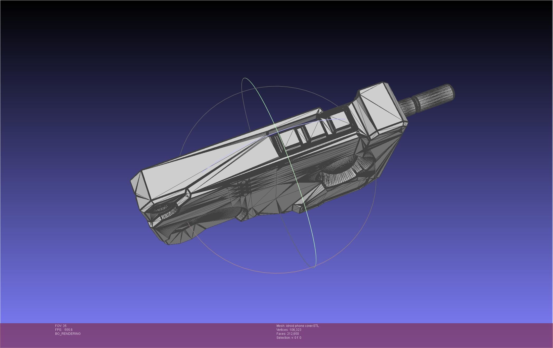 Metal Gear Solid V IDroid Phone Cover Version 3D print model_53