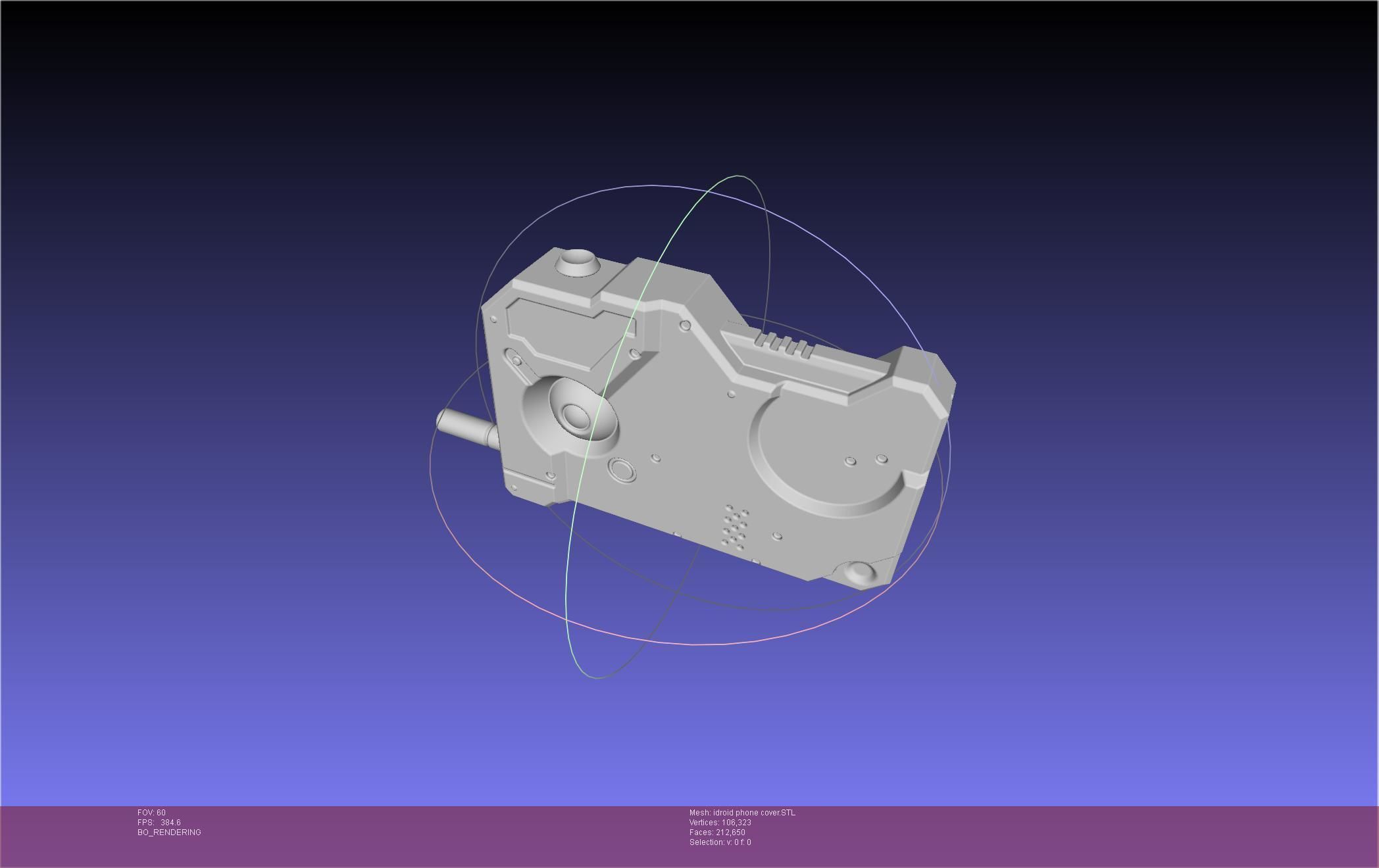 Metal Gear Solid V IDroid Phone Cover Version 3D print model_18