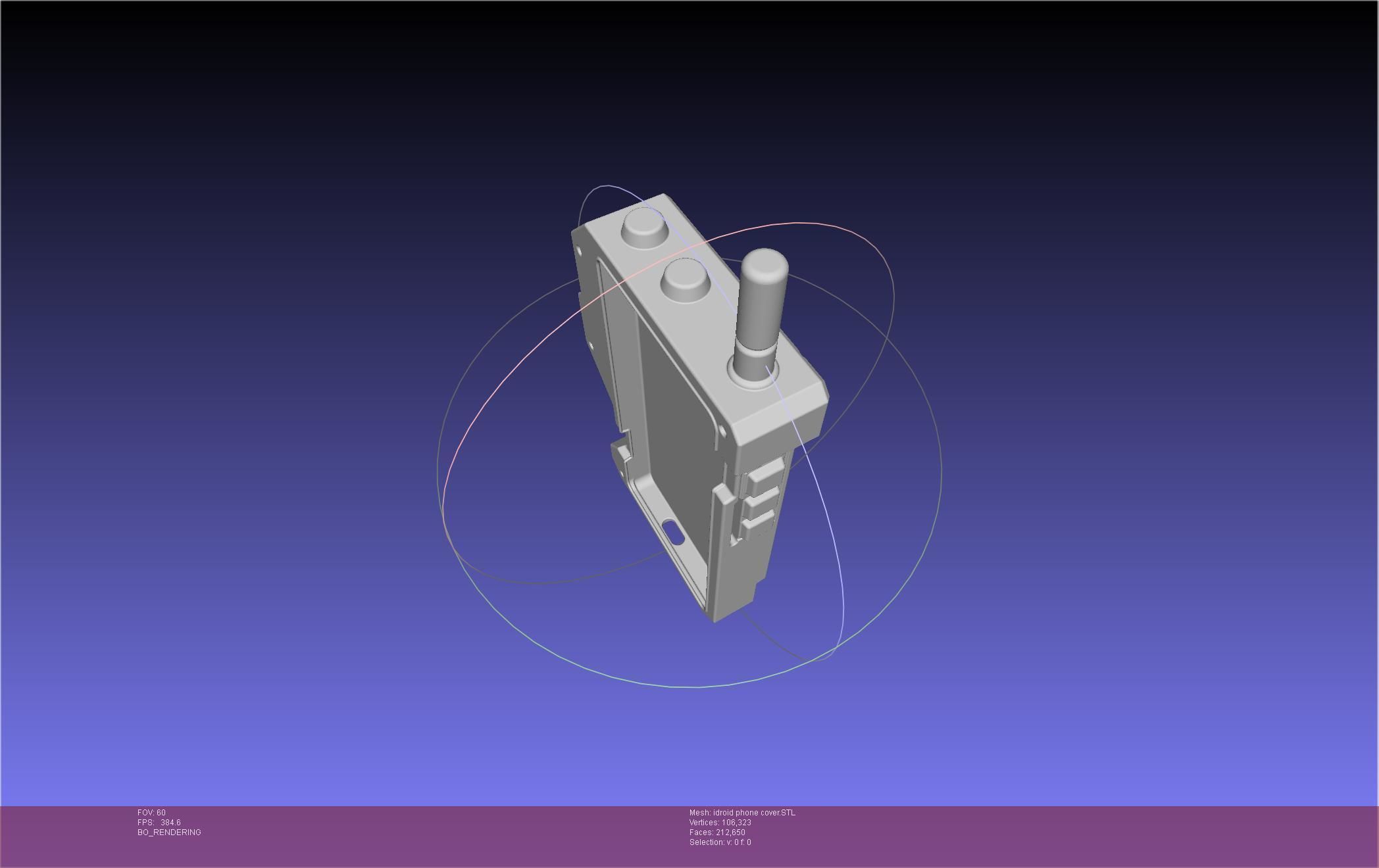 Metal Gear Solid V IDroid Phone Cover Version 3D print model_20