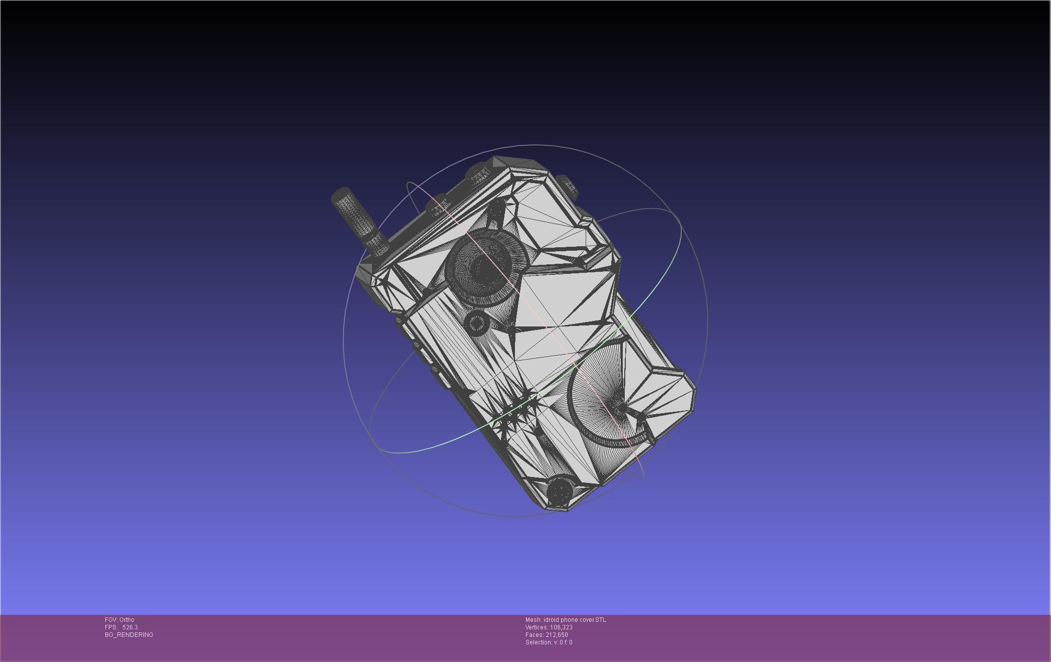 Metal Gear Solid V IDroid Phone Cover Version 3D print model_45