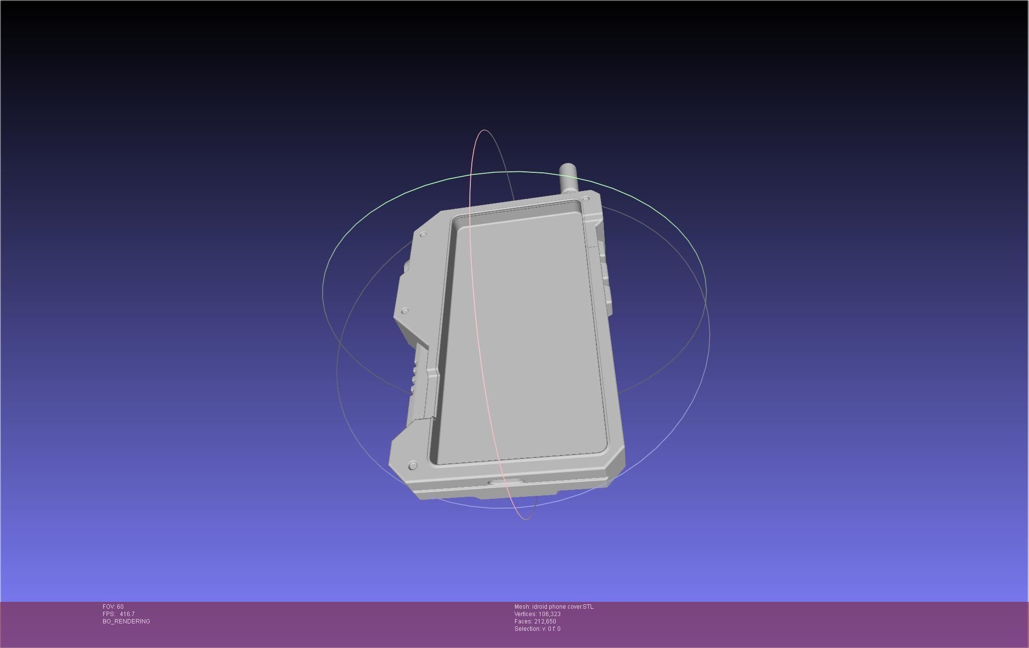 Metal Gear Solid V IDroid Phone Cover Version 3D print model_31