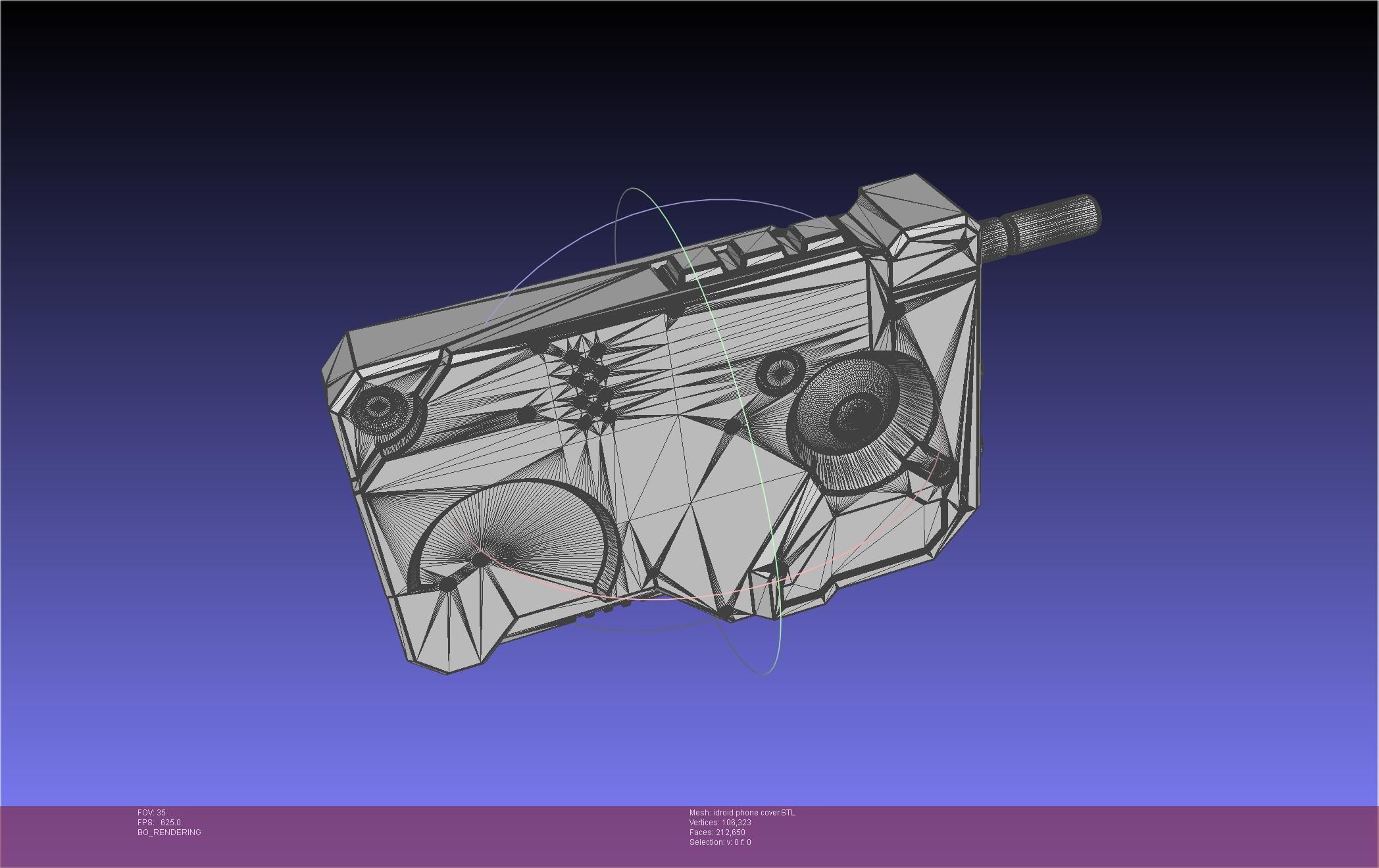 Metal Gear Solid V IDroid Phone Cover Version 3D print model_52