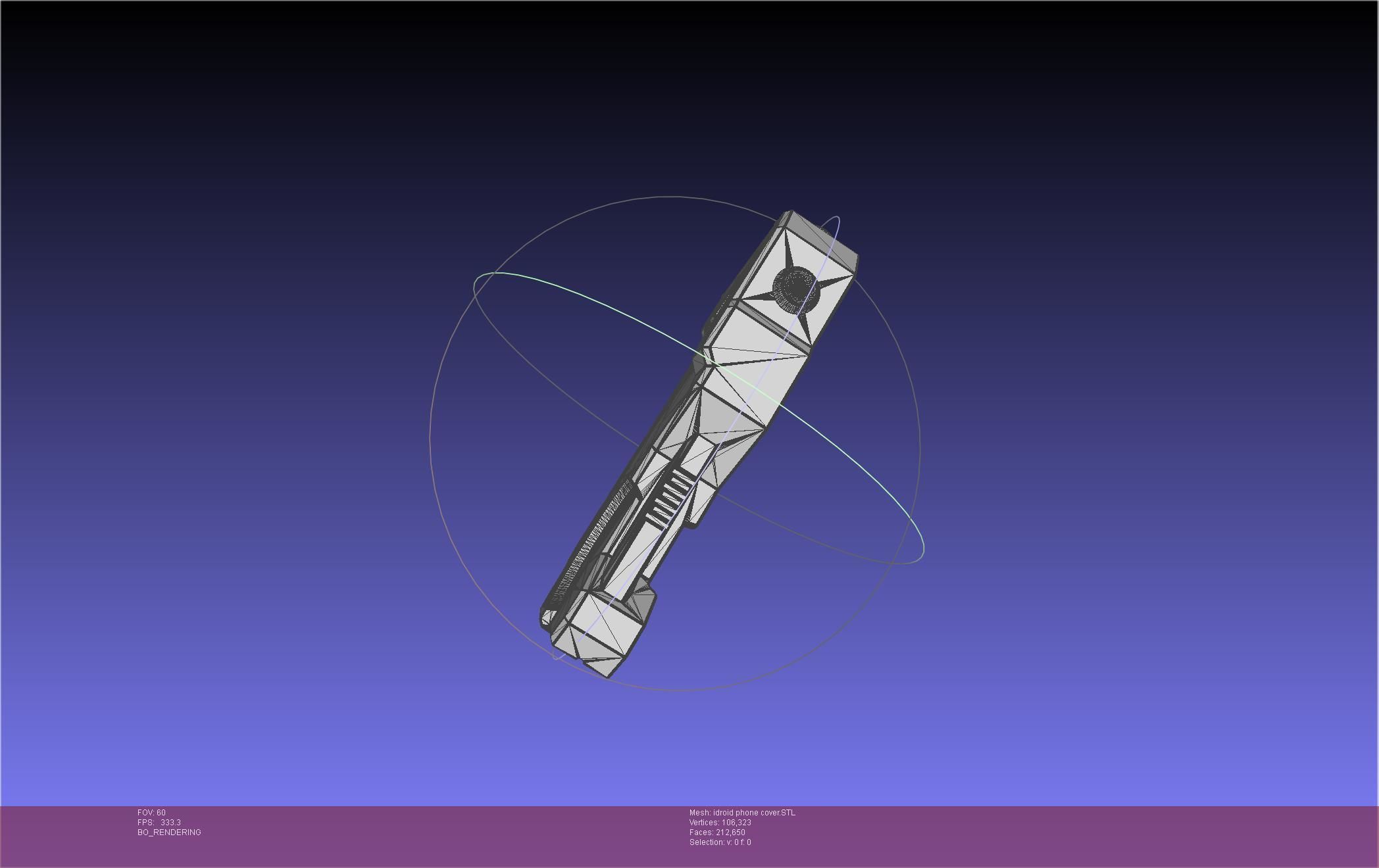 Metal Gear Solid V IDroid Phone Cover Version 3D print model_37