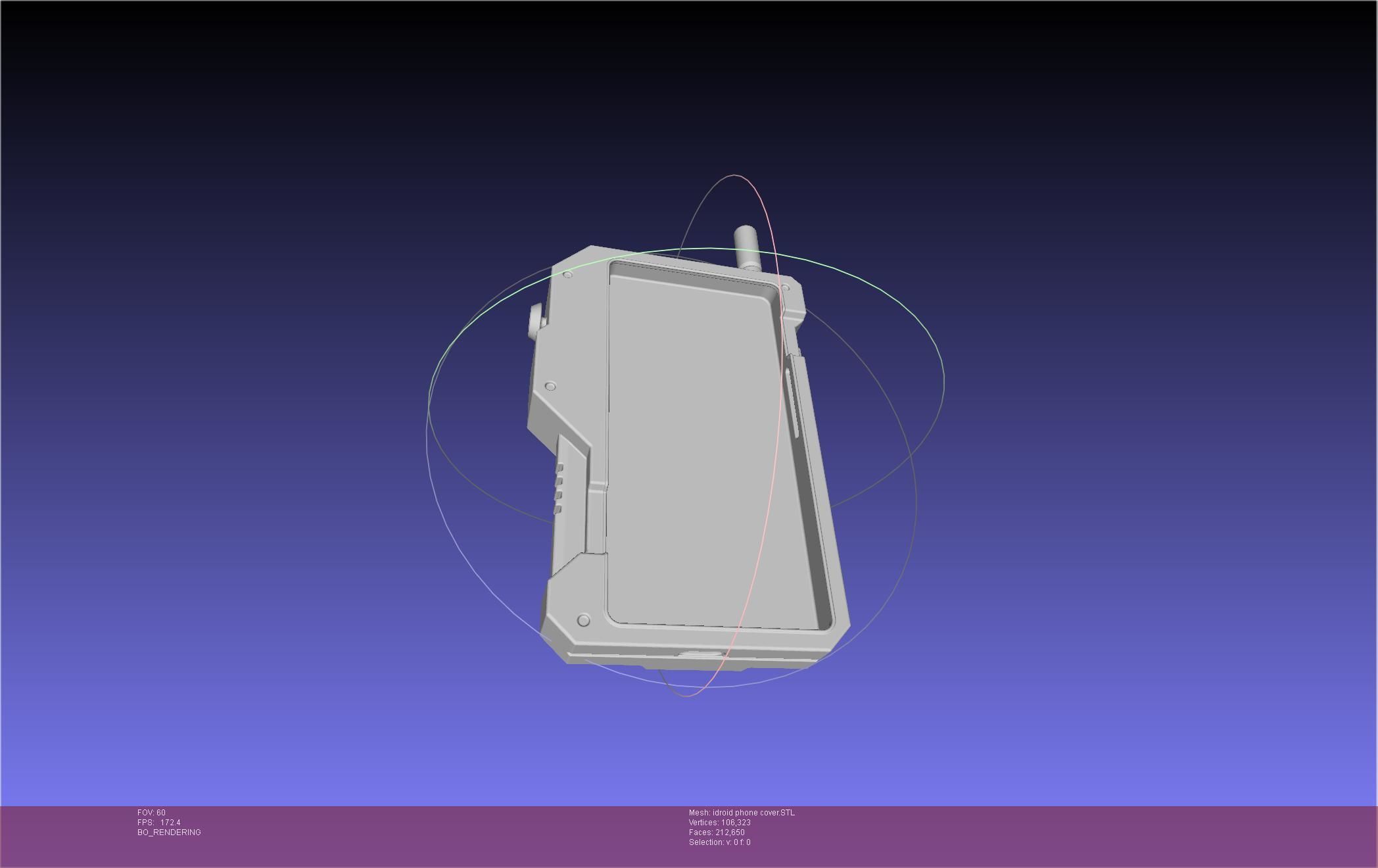 Metal Gear Solid V IDroid Phone Cover Version 3D print model_12