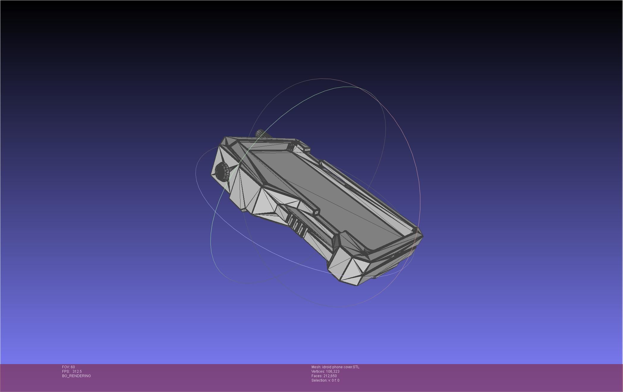 Metal Gear Solid V IDroid Phone Cover Version 3D print model_32