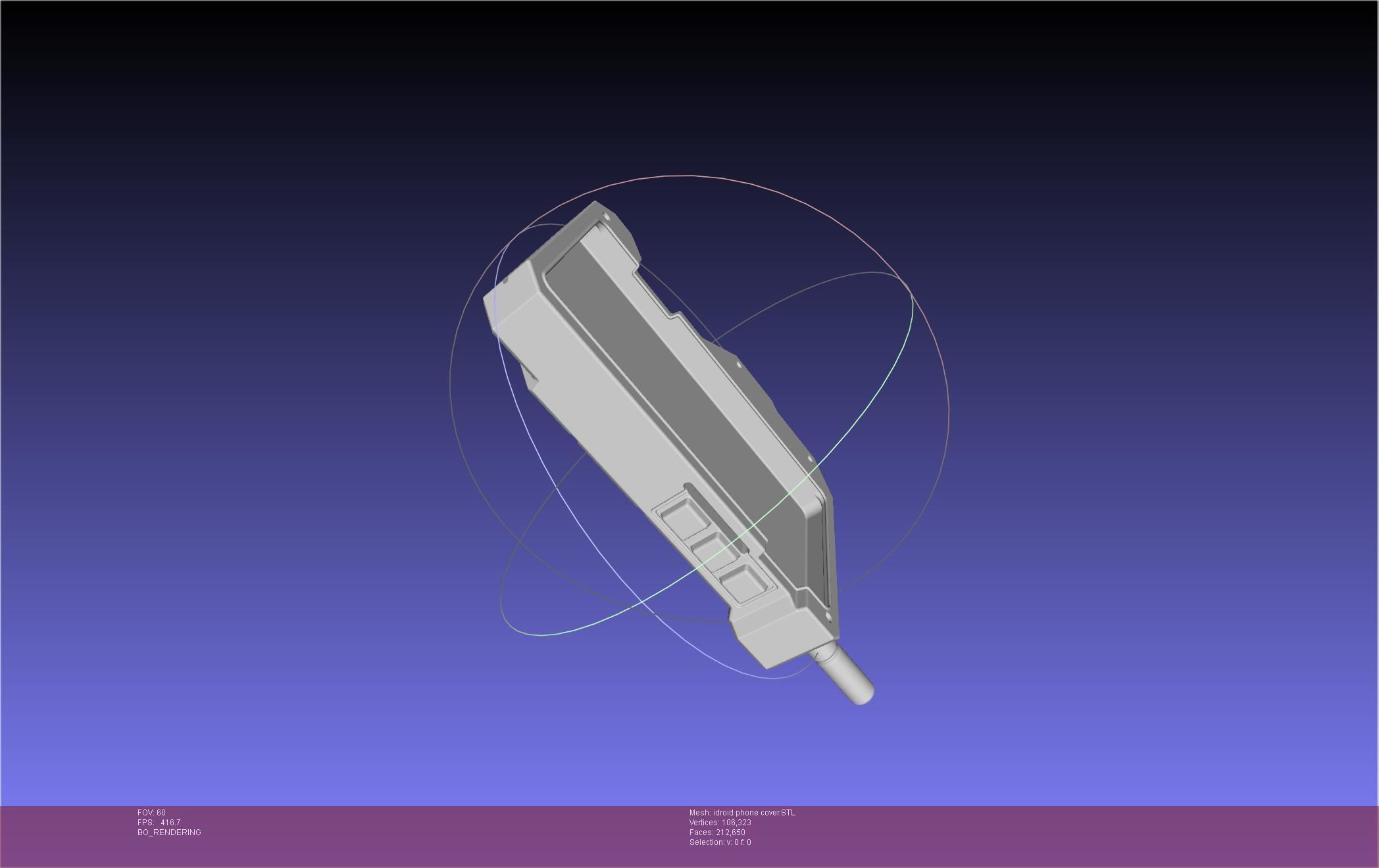 Metal Gear Solid V IDroid Phone Cover Version 3D print model_16