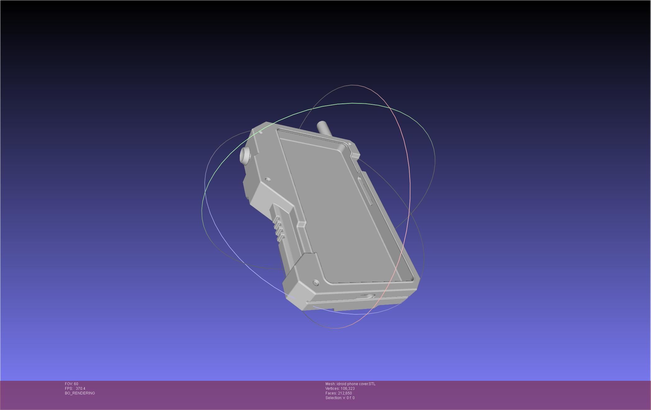 Metal Gear Solid V IDroid Phone Cover Version 3D print model_26