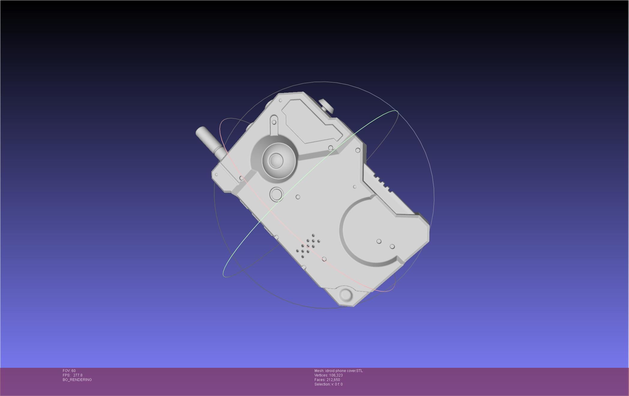 Metal Gear Solid V IDroid Phone Cover Version 3D print model_28