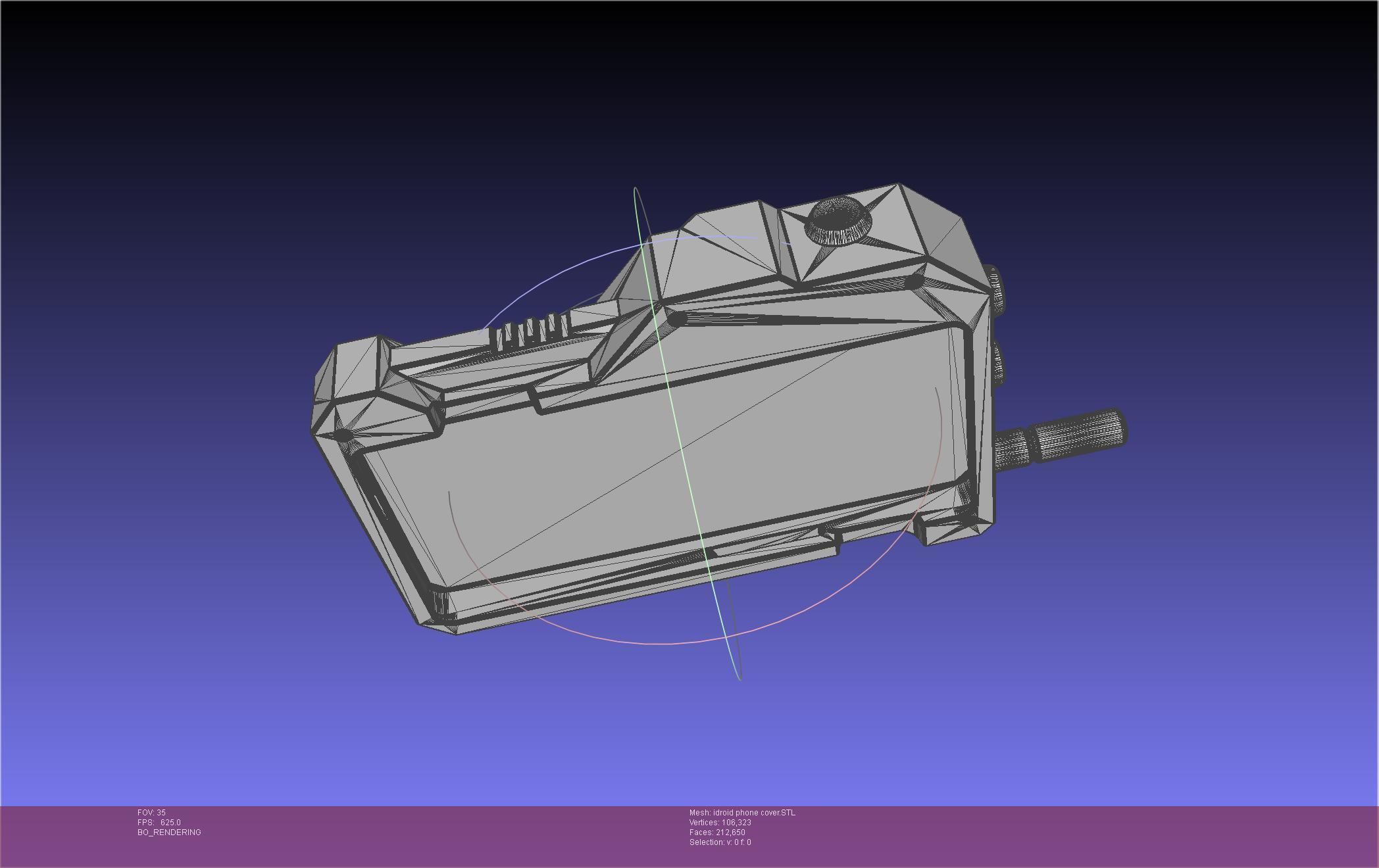 Metal Gear Solid V IDroid Phone Cover Version 3D print model_55