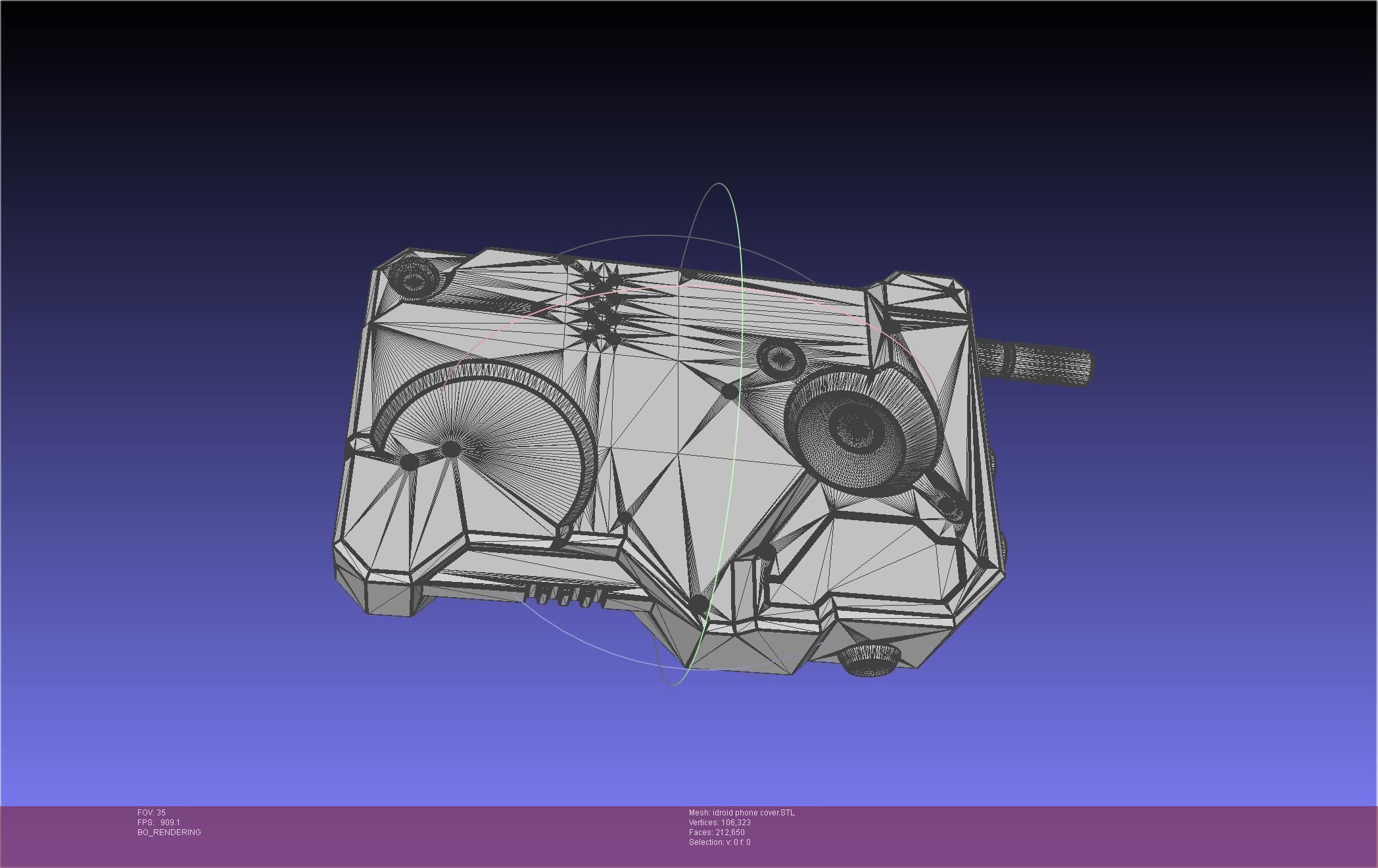 Metal Gear Solid V IDroid Phone Cover Version 3D print model_50