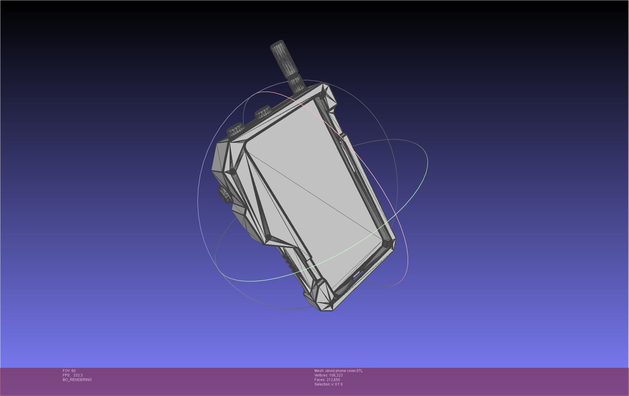 Metal Gear Solid V IDroid Phone Cover Version 3D print model_42