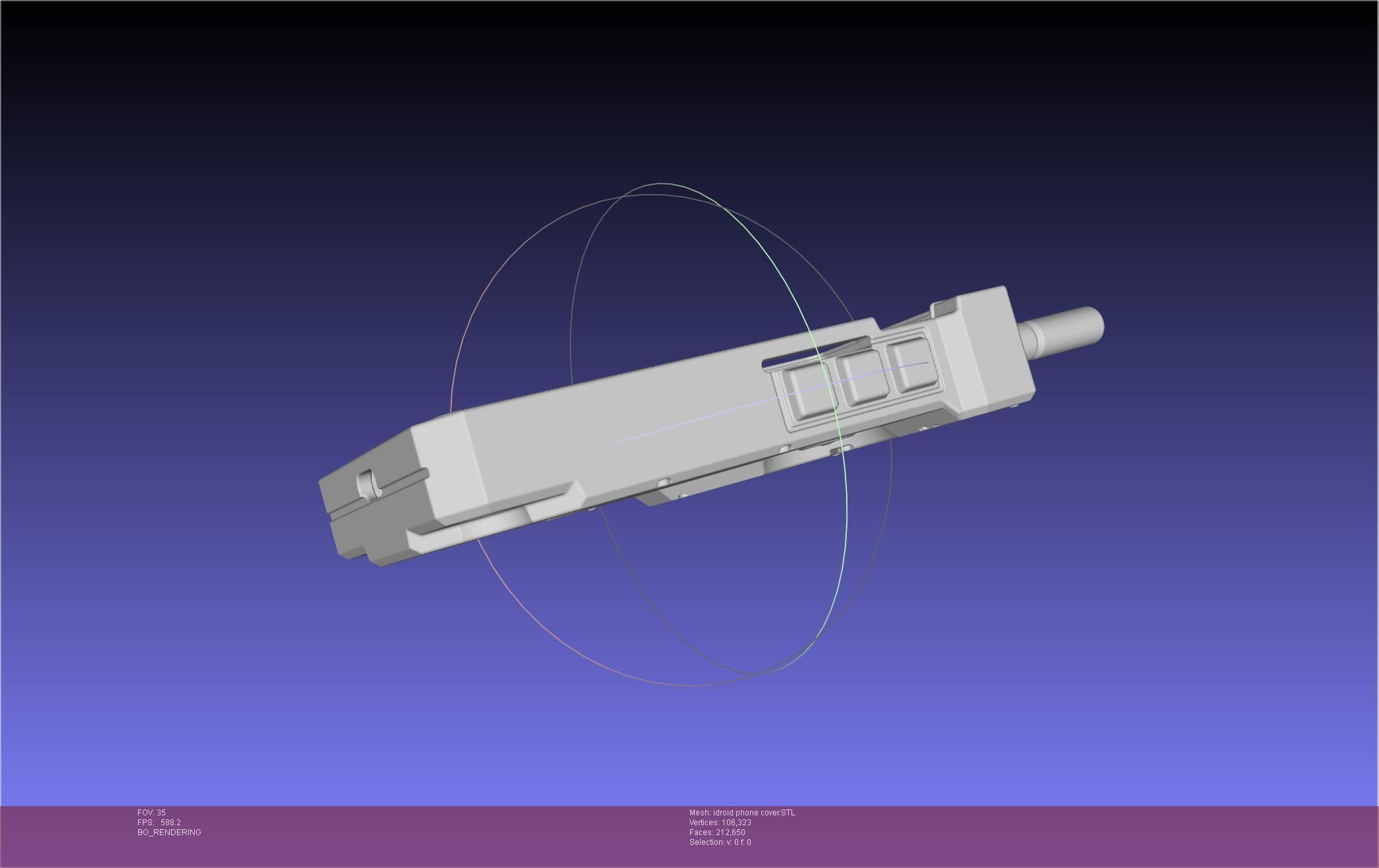 Metal Gear Solid V IDroid Phone Cover Version 3D print model_59
