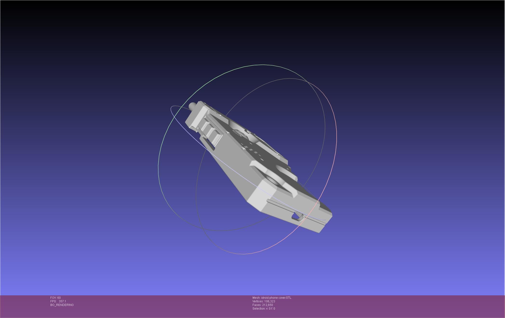 Metal Gear Solid V IDroid Phone Cover Version 3D print model_23