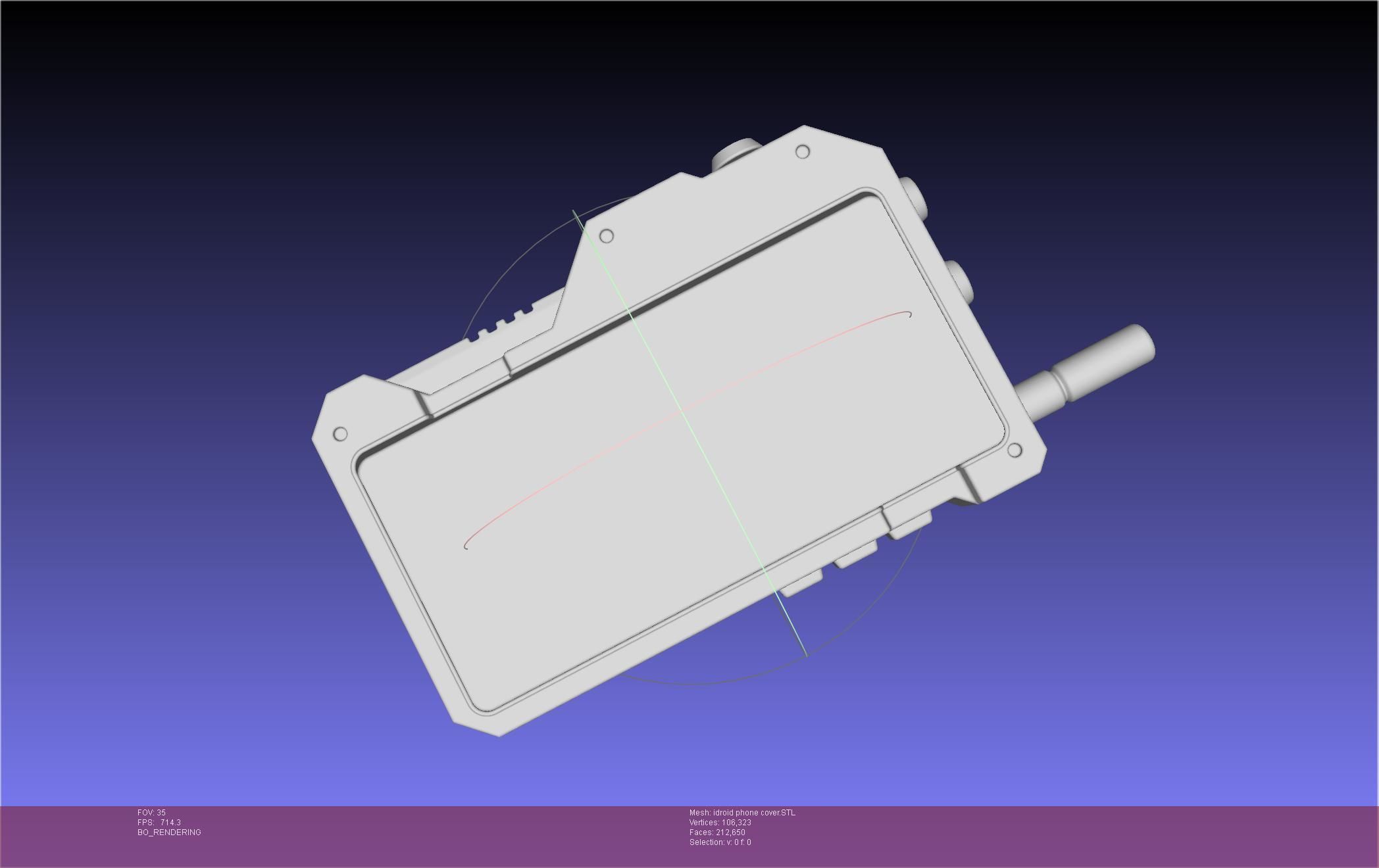 Metal Gear Solid V IDroid Phone Cover Version 3D print model_60