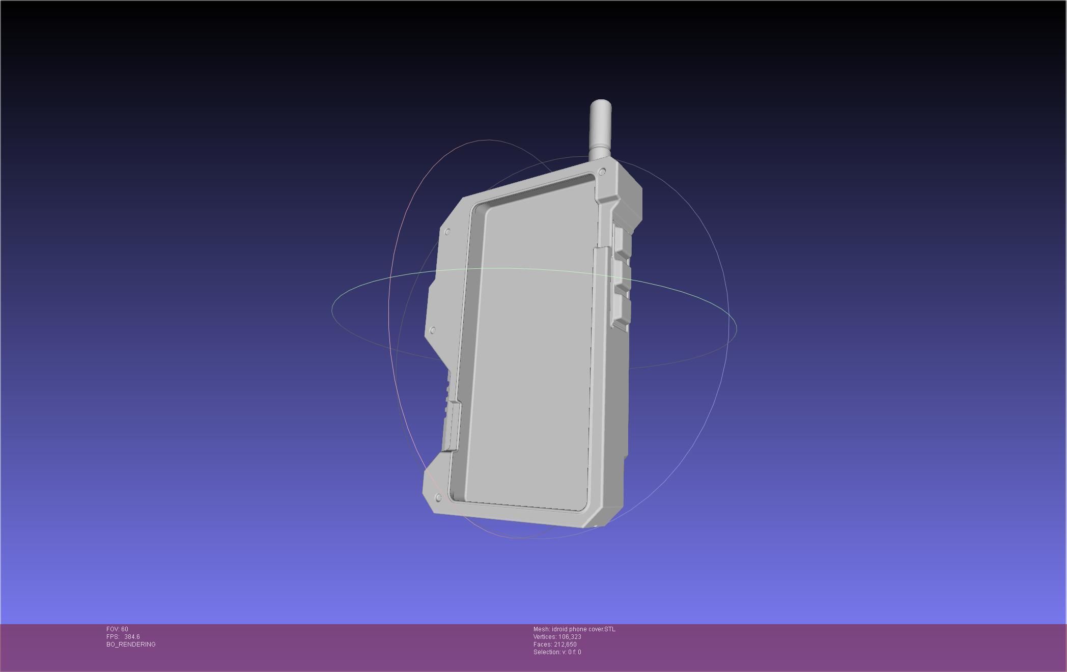 Metal Gear Solid V IDroid Phone Cover Version 3D print model_30