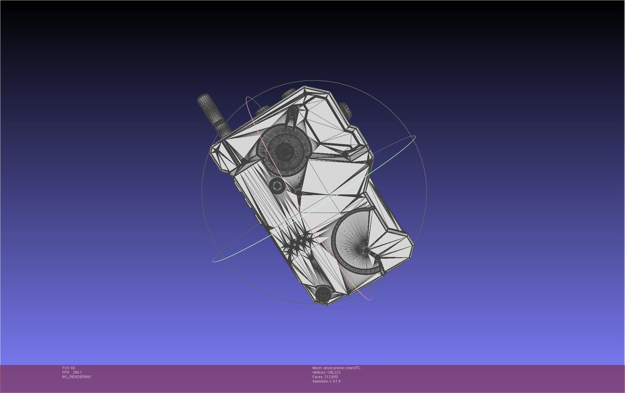 Metal Gear Solid V IDroid Phone Cover Version 3D print model_36