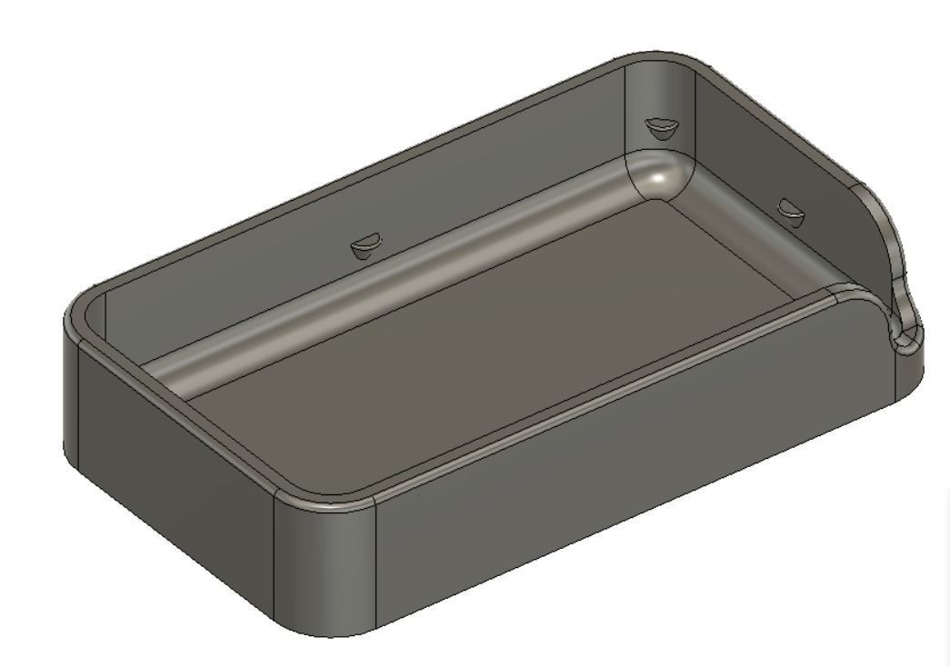 Soap Holder Dish Plant Monstera - 2 Models 3D print model_9