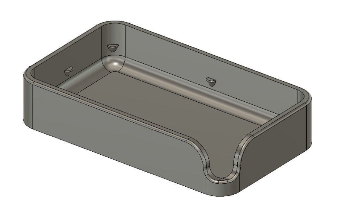 Soap Holder Dish Plant Monstera - 2 Models 3D print model_8