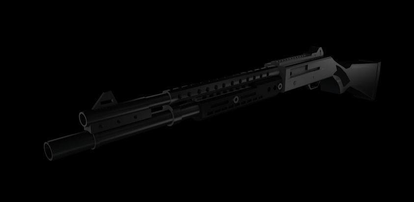 Dmr rifle 3D model_3