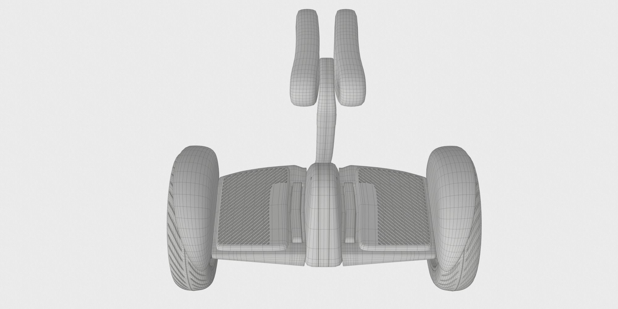 Gyro Scooter BLENDER 3D Model Cycles 3D model_1