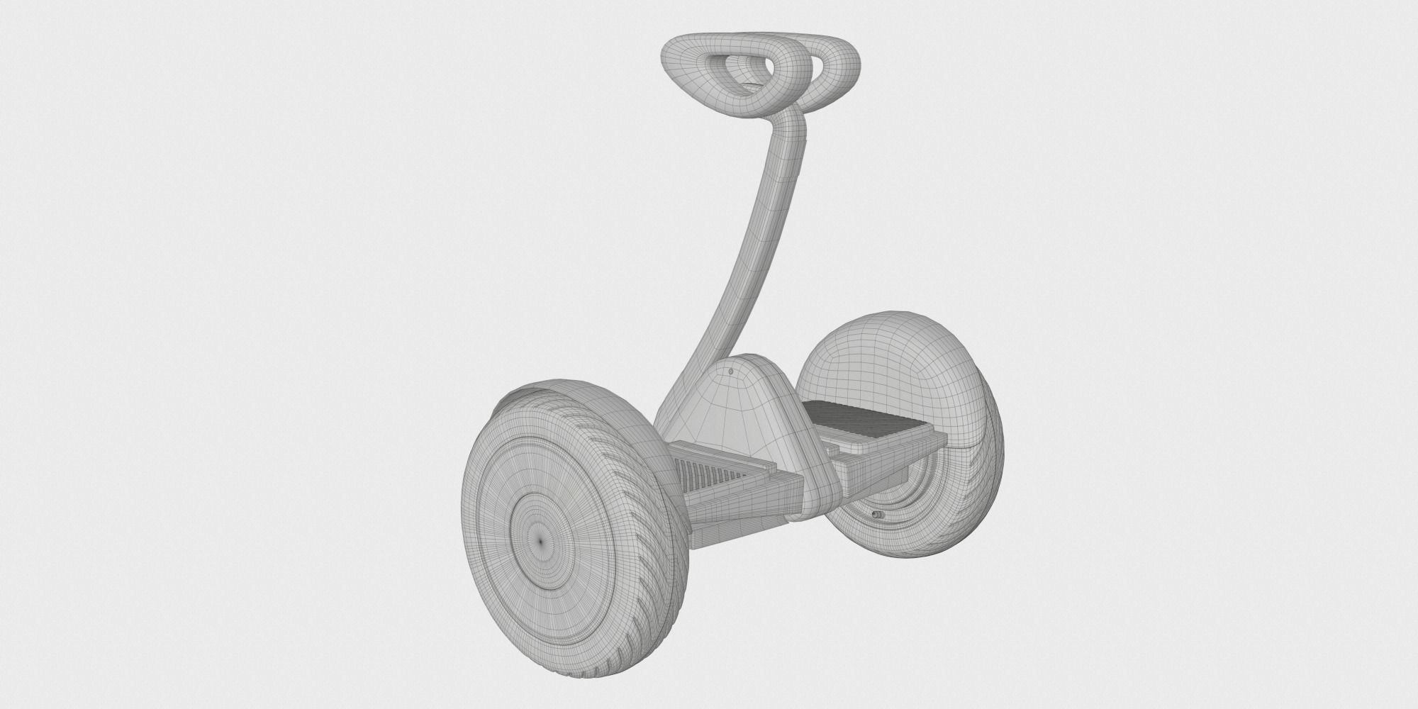 Gyro Scooter BLENDER 3D Model Cycles 3D model_3