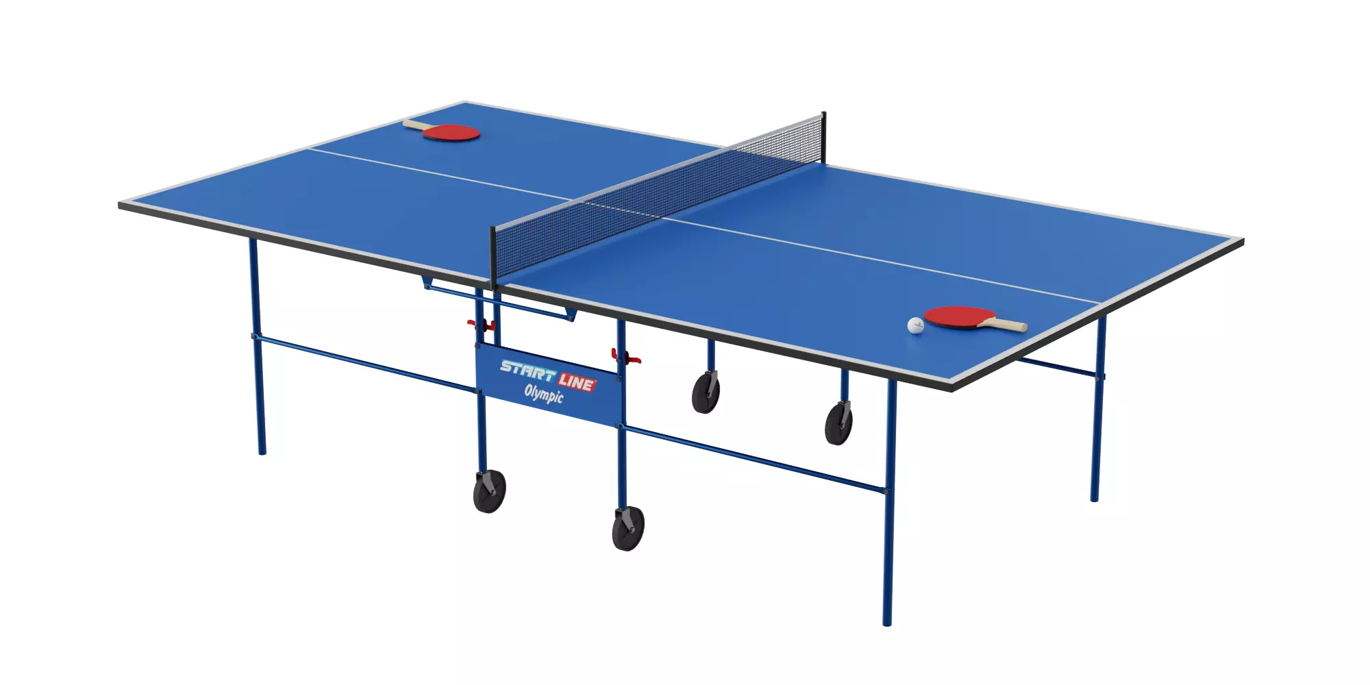 Ping Pong Table BLENDER 3D Model Cycles 3D model_0