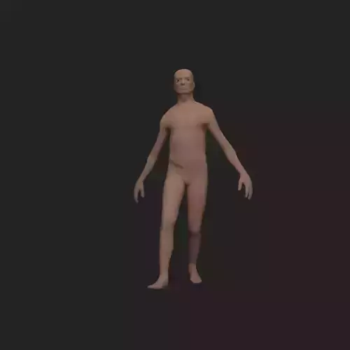 basic human Free 3D model