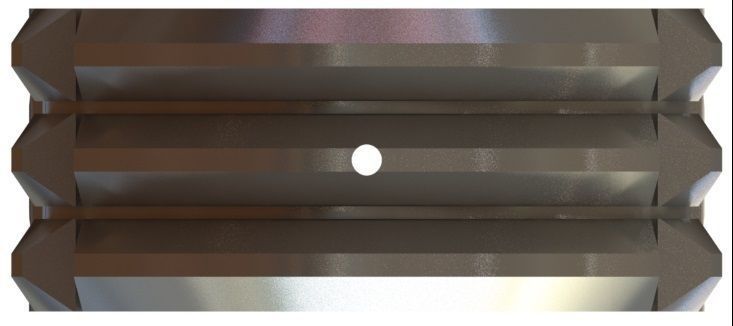 Original Atlantis Ring - golden ratio 3D print model_3