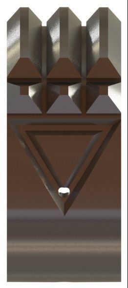 Original Atlantis Ring - golden ratio 3D print model_5