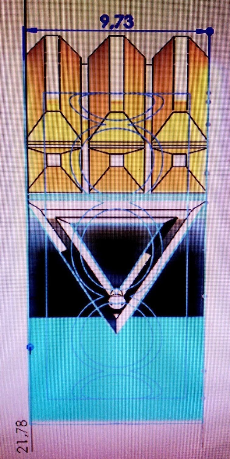 Original Atlantis Ring - golden ratio 3D print model_11