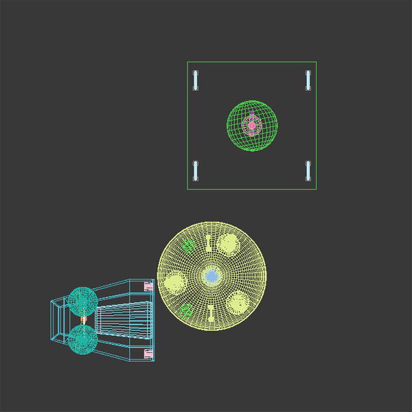 Collection Of 3 Mines - Bombs 3D model_8