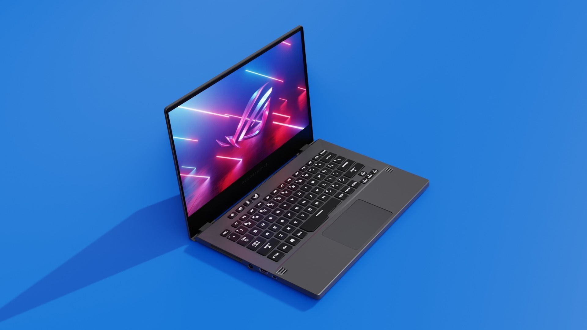 Asus Zephyrus G14 3D model_4