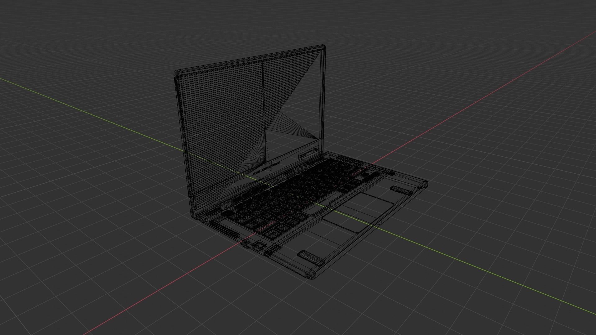 Asus Zephyrus G14 3D model_9