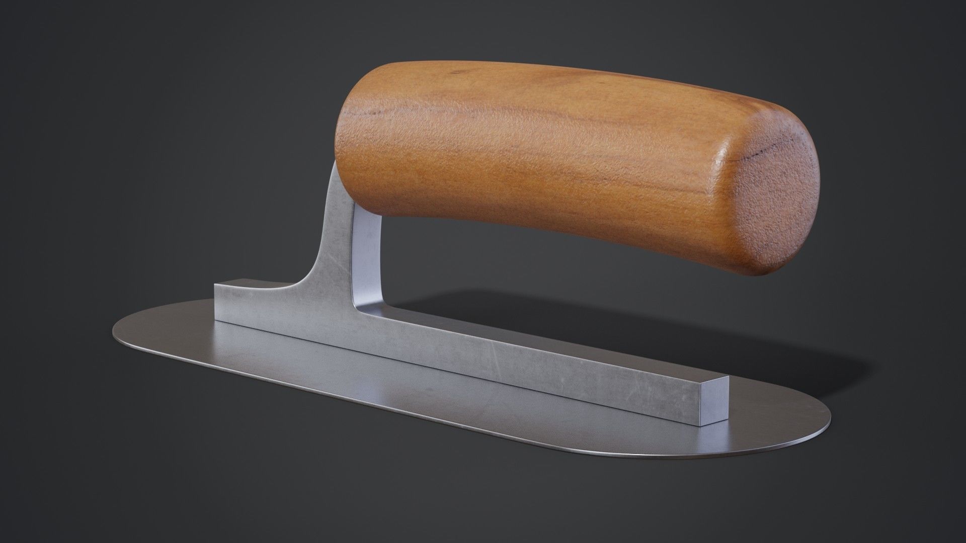 Mini Pool Trowel 3D model_3