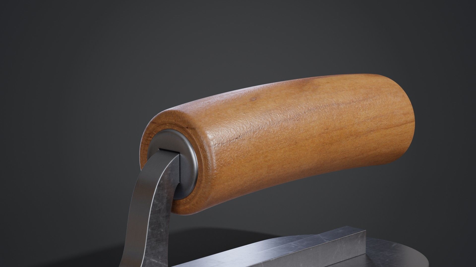 Mini Pool Trowel 3D model_5